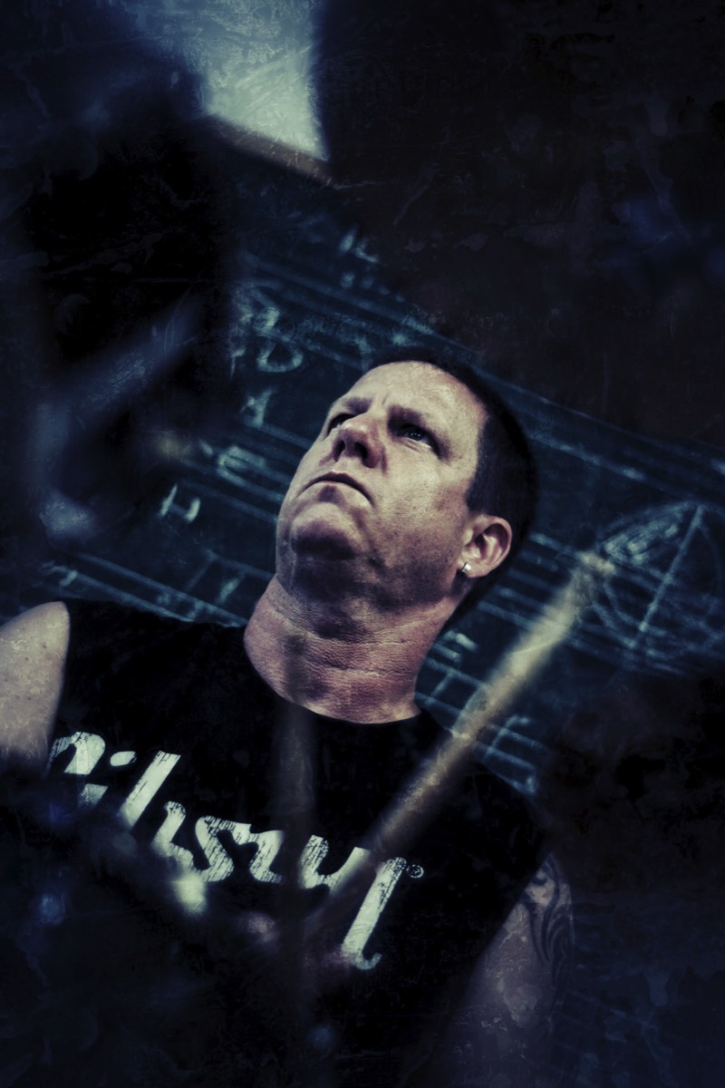 Timo ausnahmsweise an den Drums